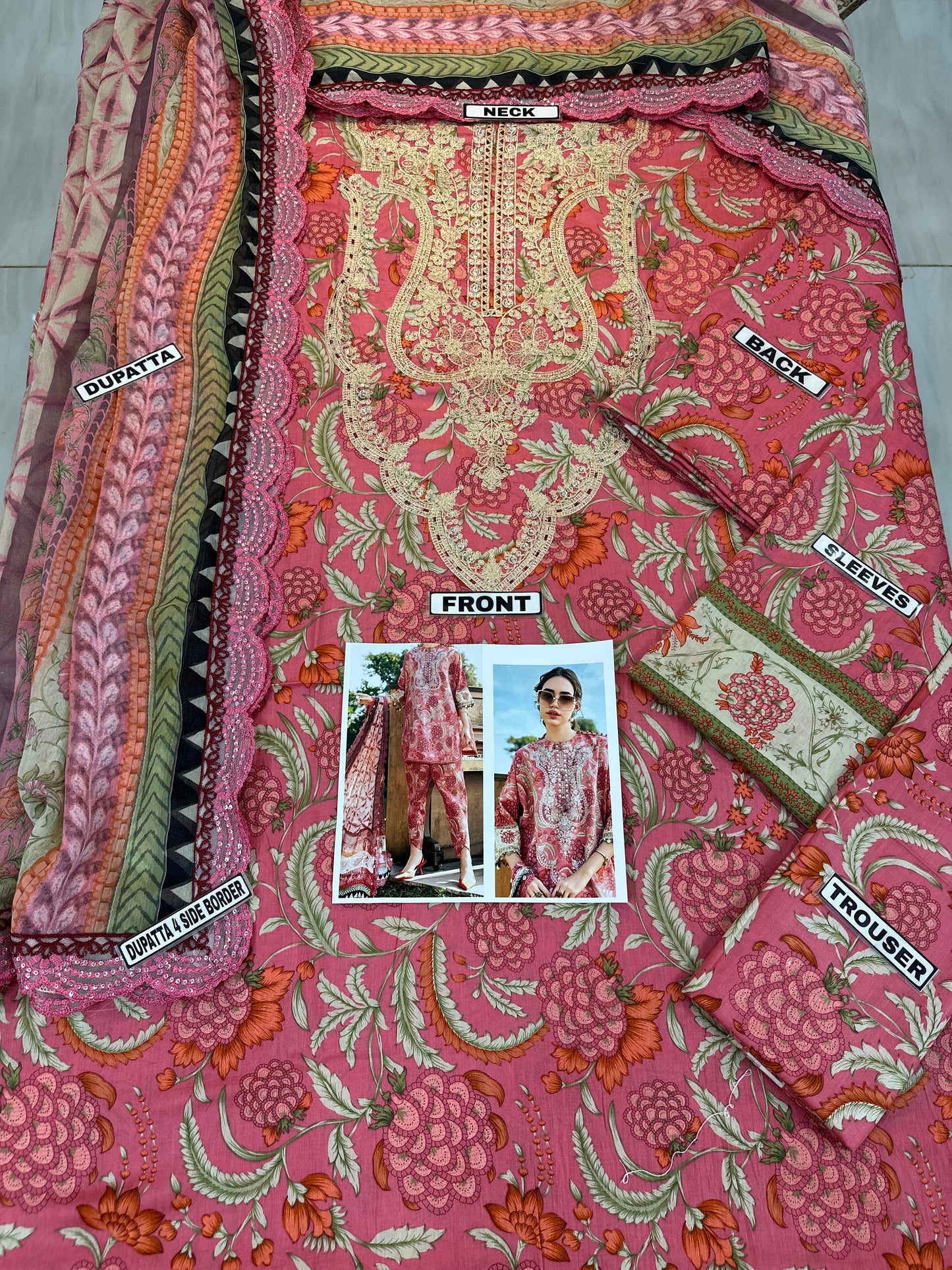 Maria B MPrint Lawn Collection |SC-5270
