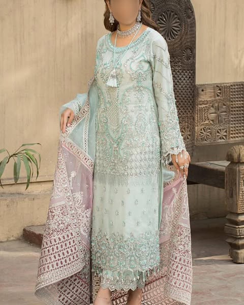 Jofa Luxury Chiffon Party Wear Dress With Organz Dupatta |SC-196
