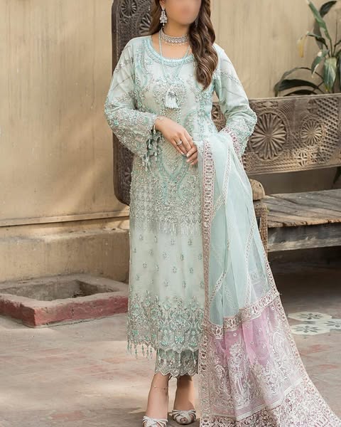 Jofa Luxury Chiffon Party Wear Dress With Organz Dupatta |SC-196