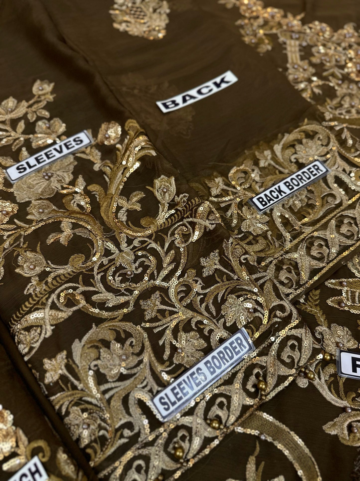 Imrozia Chiffon Party Wear Dress |5334