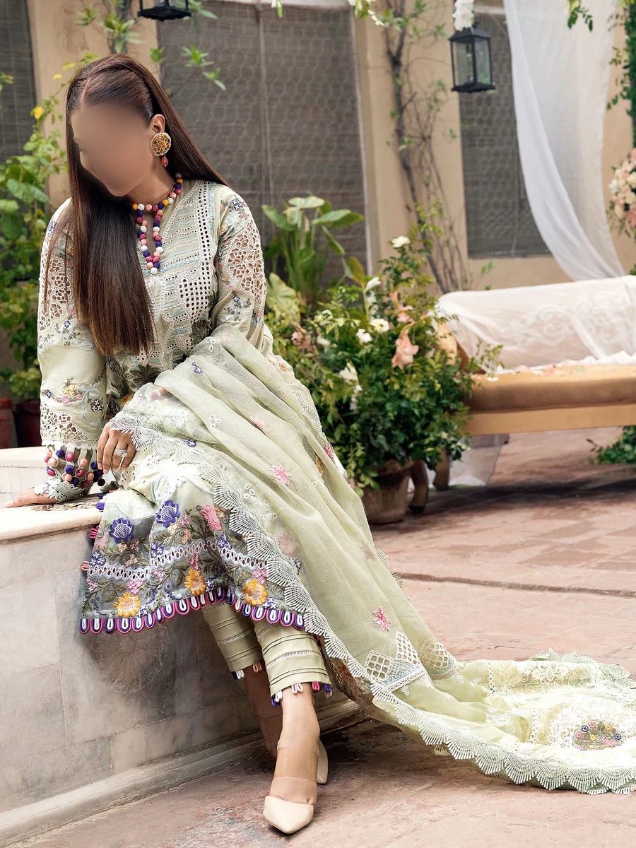 Maryam Hussain Lawn Chicken Kari Party Wear Dress | SC-144