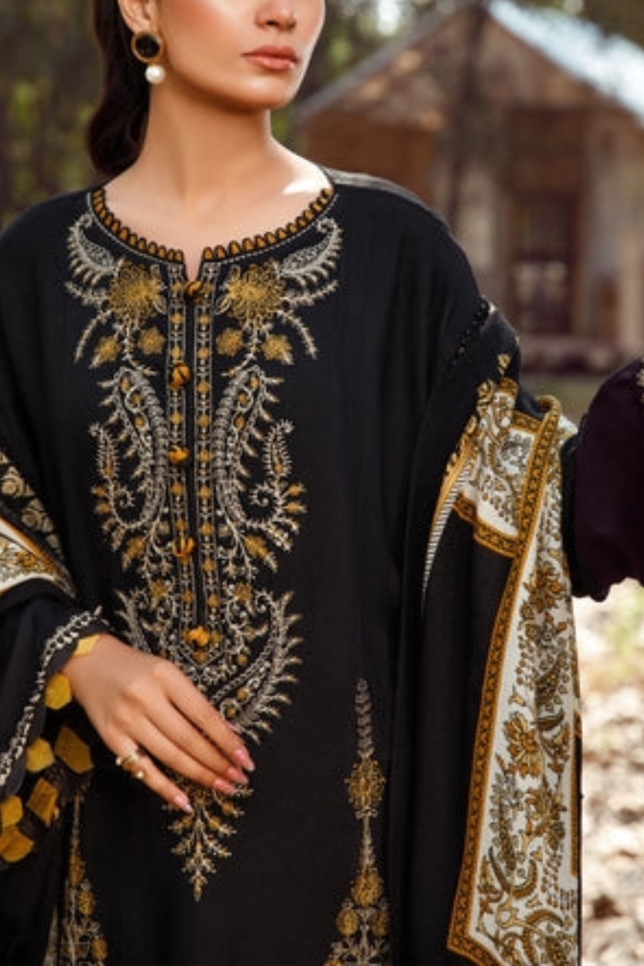 Clothing Lawn Luxury Party Wear Dress | SC-251 ( Unstitched )