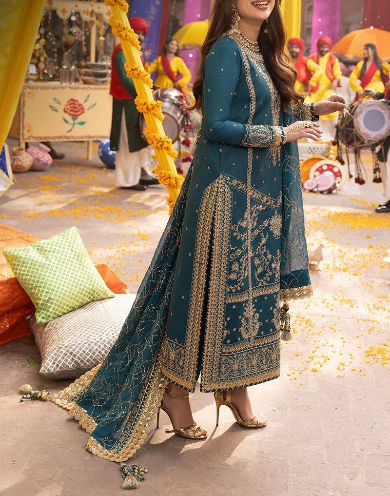 Asim Jofa Chiffon Party Wear Dress | 5330