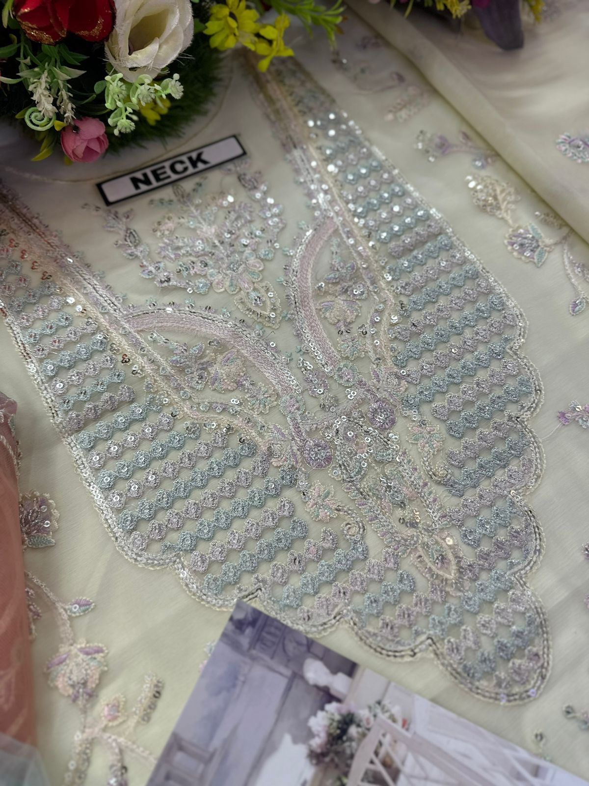 Kanwal Malik Luxury Chiffon party Wear Dress | SC-187