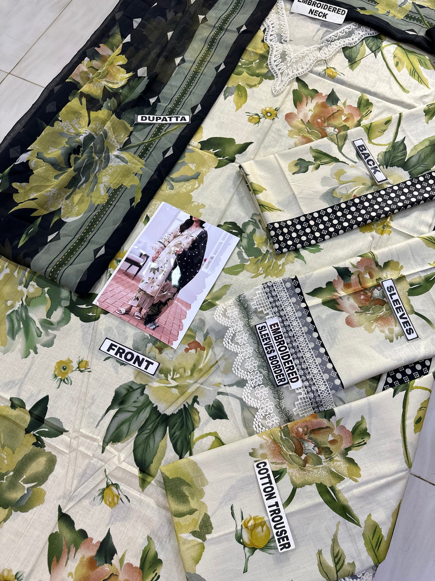 Baroque Print Lawn Formal Wear Dress | SC-252