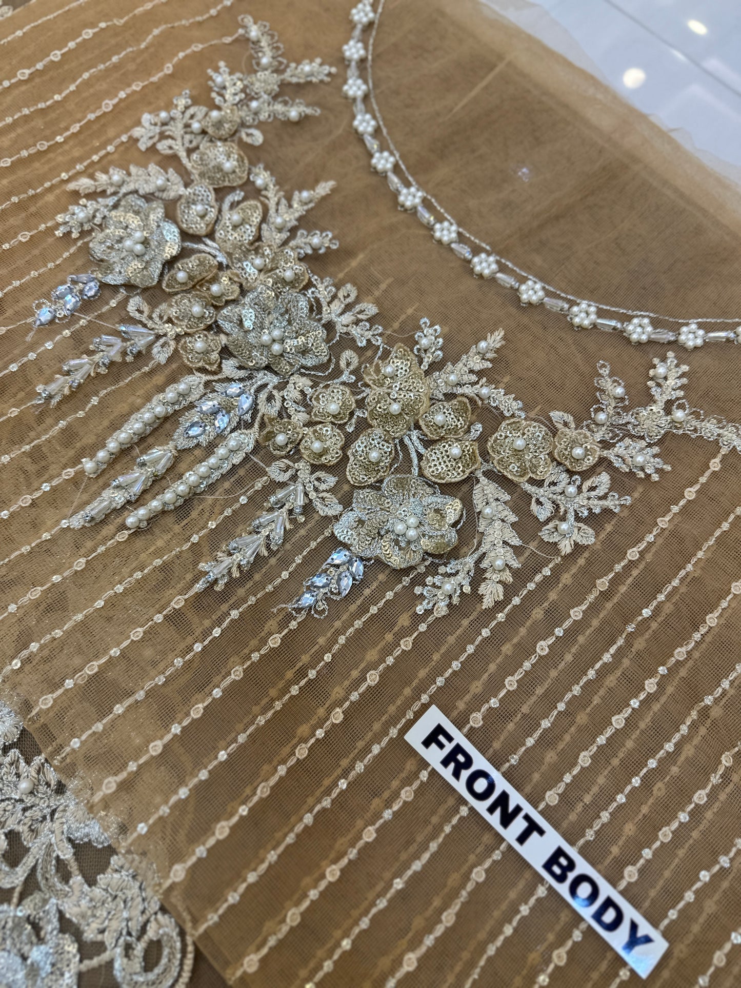 MariaB Luxury Net Embroidered Saree |5310