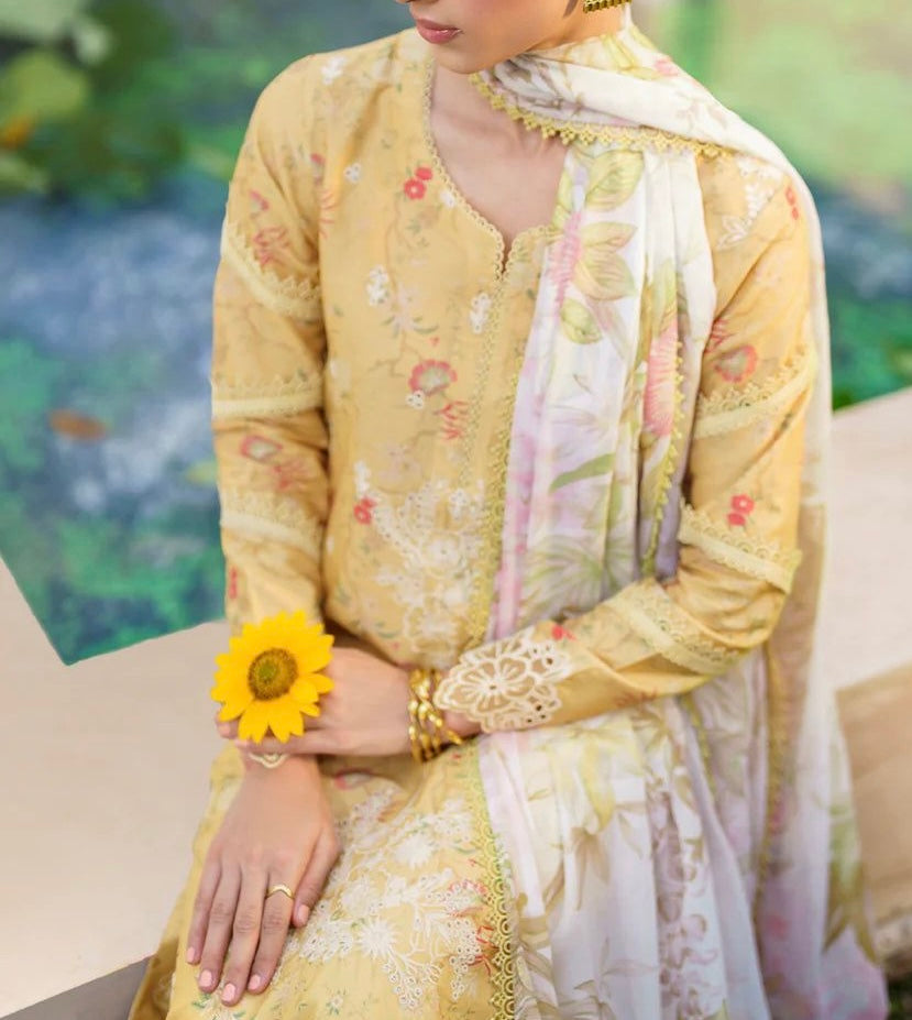 Iznik Luxury Lawn Formal Wear Dress |SC-5258