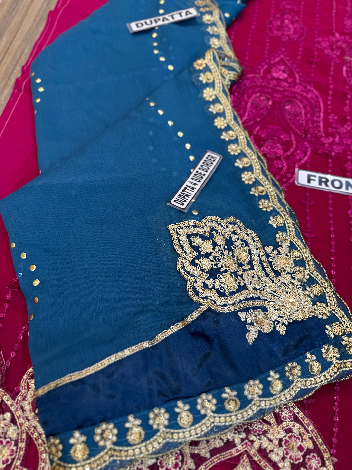 Maria B Chiffon PartyWear Dress |5321