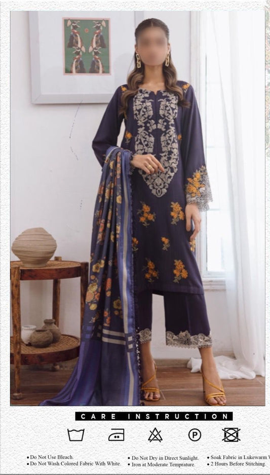 Clothing Lawn Luxury Party Wear Dress | SC-183