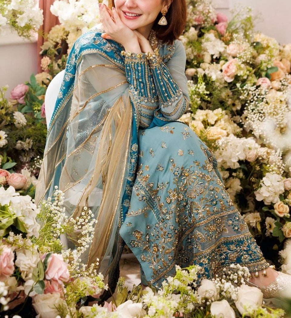 Charizma Chiffon Luxury PartyWear Dress | 5313