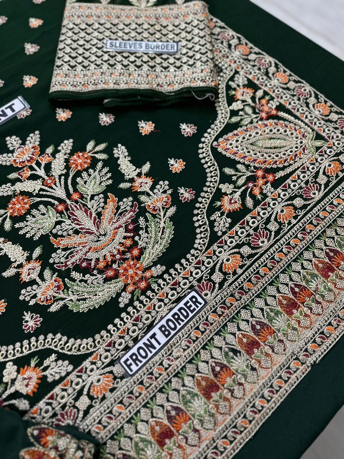 Imrozia Luxury Chiffon PartyWear Dress | SC-170