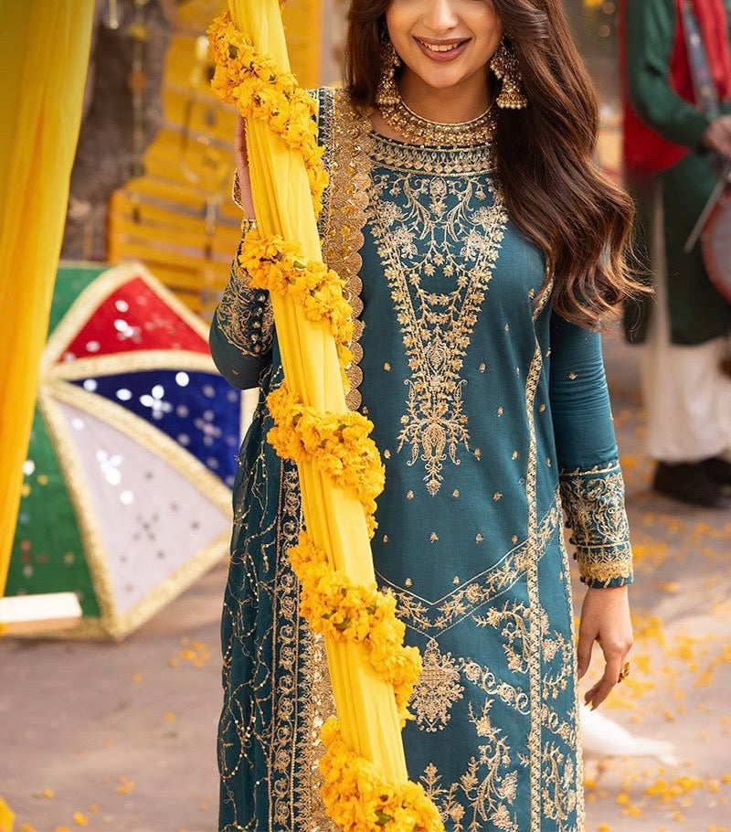 Asim Jofa Chiffon Party Wear Dress | 5330