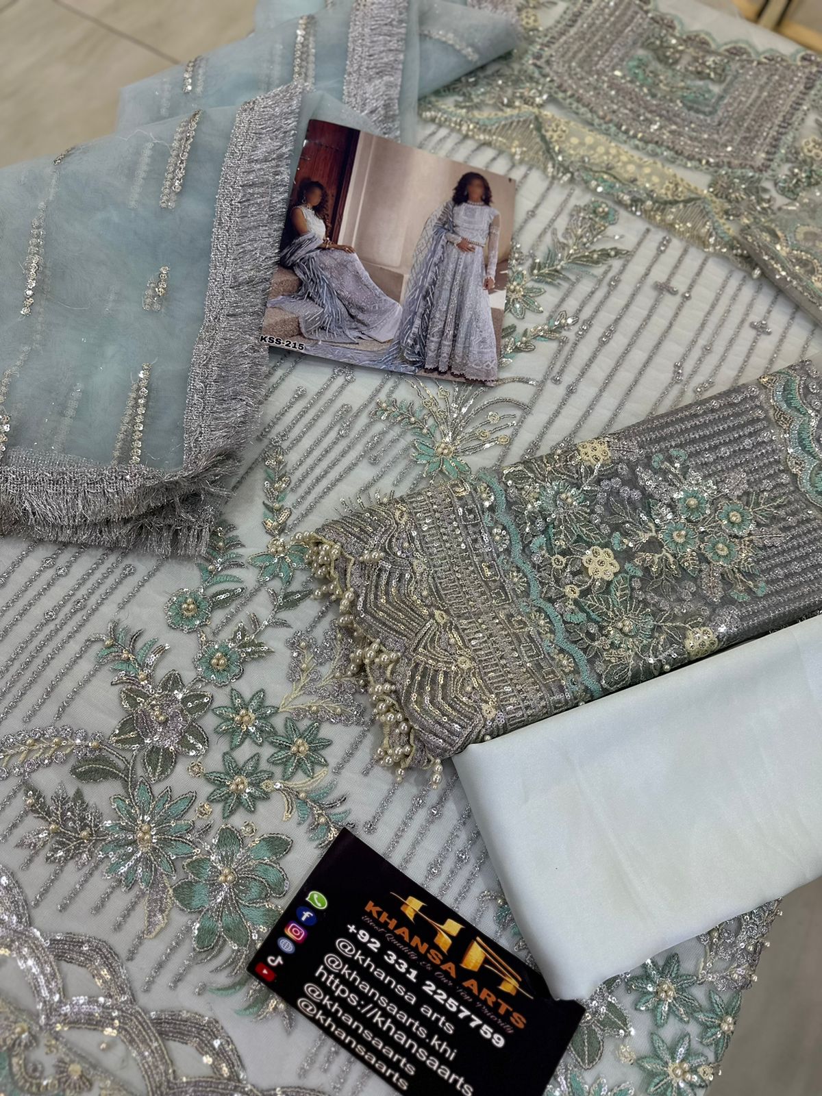 Mushq Net Bridal Wear Maxi | SC-215