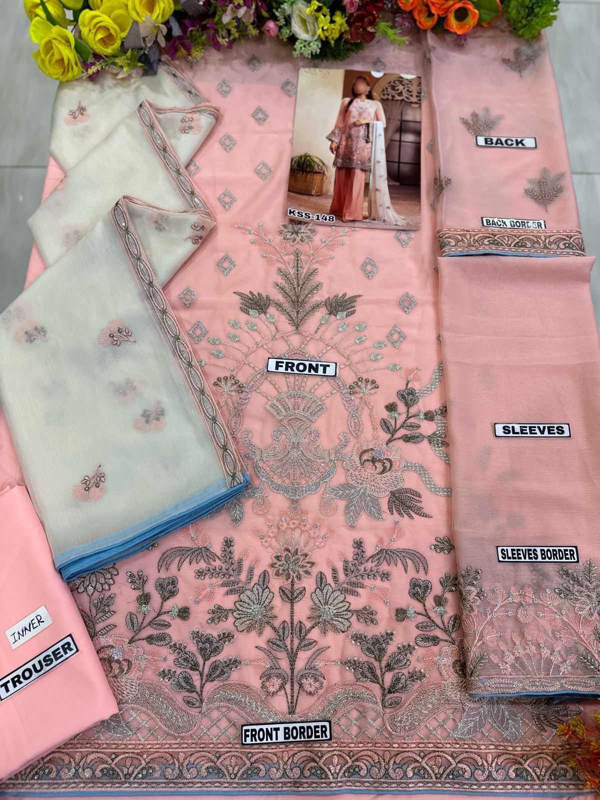 Flossie Chiffon PartyWear Dress | SC-148