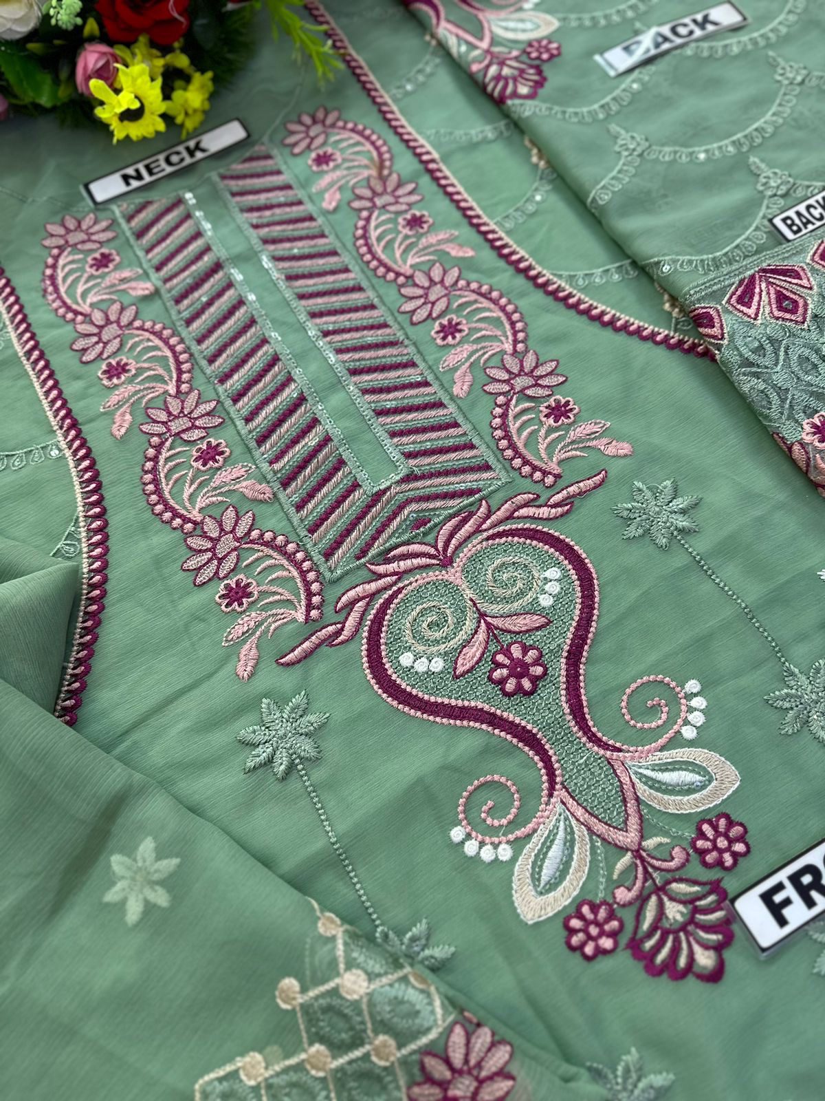 Ramsha Chiffon PartyWear Dress | SC-176