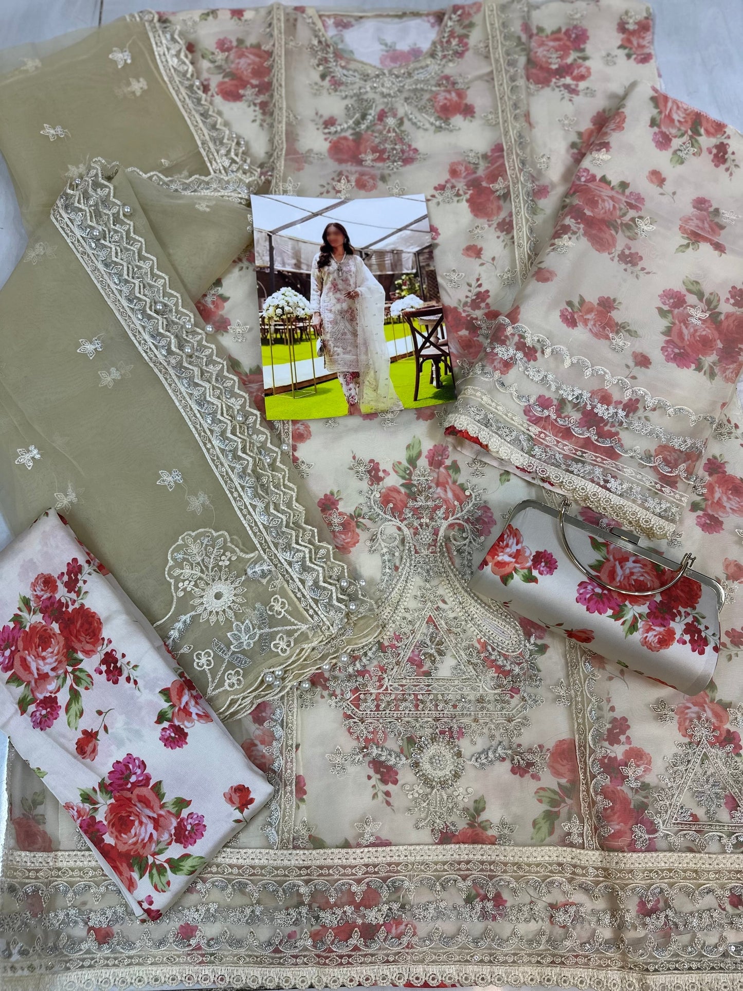 Elaaf Exclusive Party Wear Dress