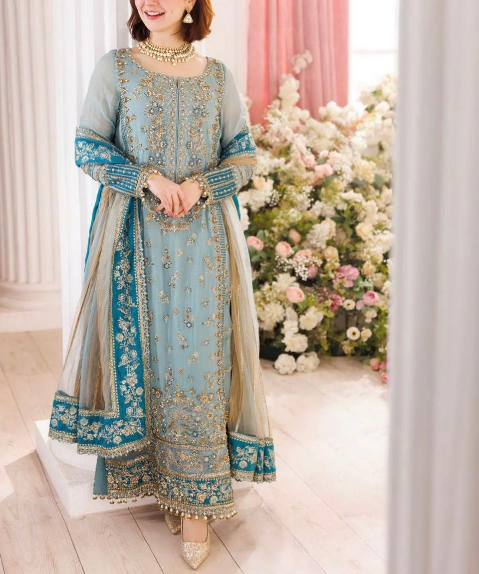 Charizma Chiffon Luxury PartyWear Dress | 5313