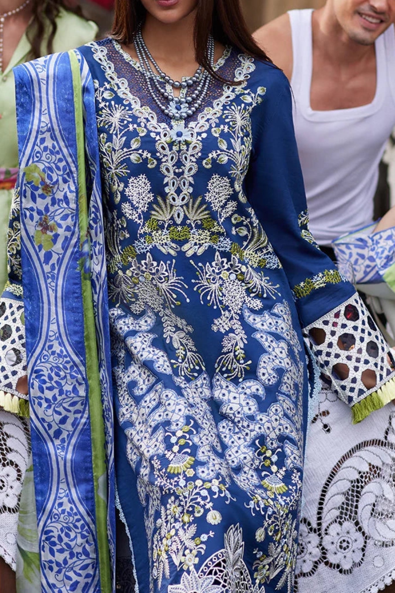 Mushq Lawn ChickenKari PartyWear Dress | SC-5281