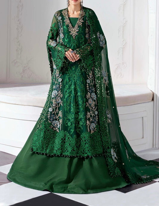 Maria B Luxury Chiffon Party Wear Dress | SC-5289