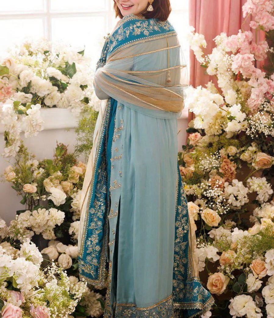 Charizma Chiffon Luxury PartyWear Dress | 5313