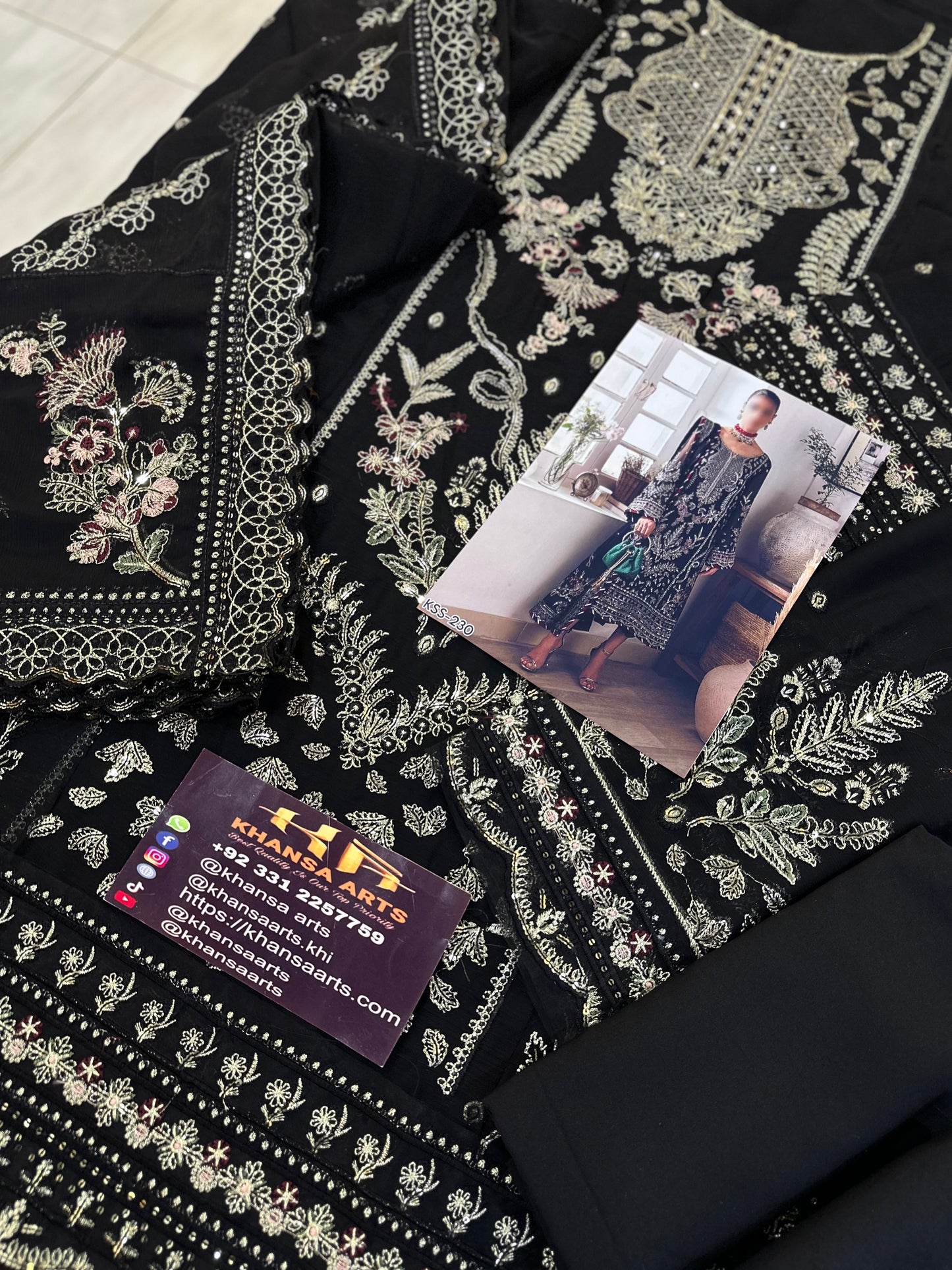 Gulaal Chiffon PartyWear Dress | SC-230