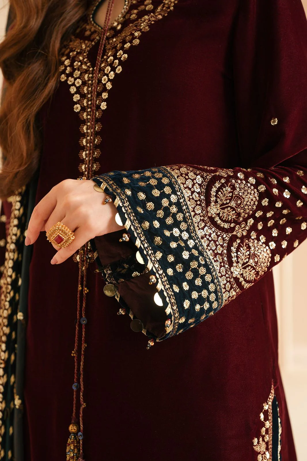 Jazmin Luxury Velvet Dress | winter 5335