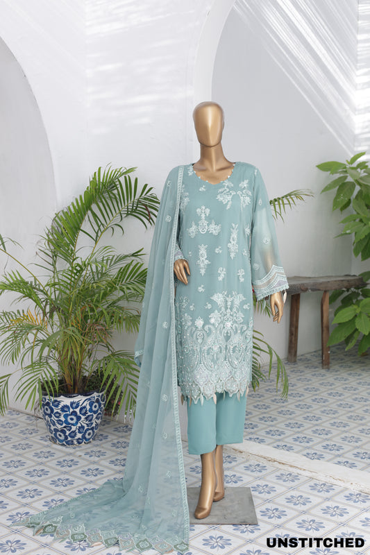 Husn-E-Suroshi Chiffon Collection 2025 | SR-05 (THANDAK)