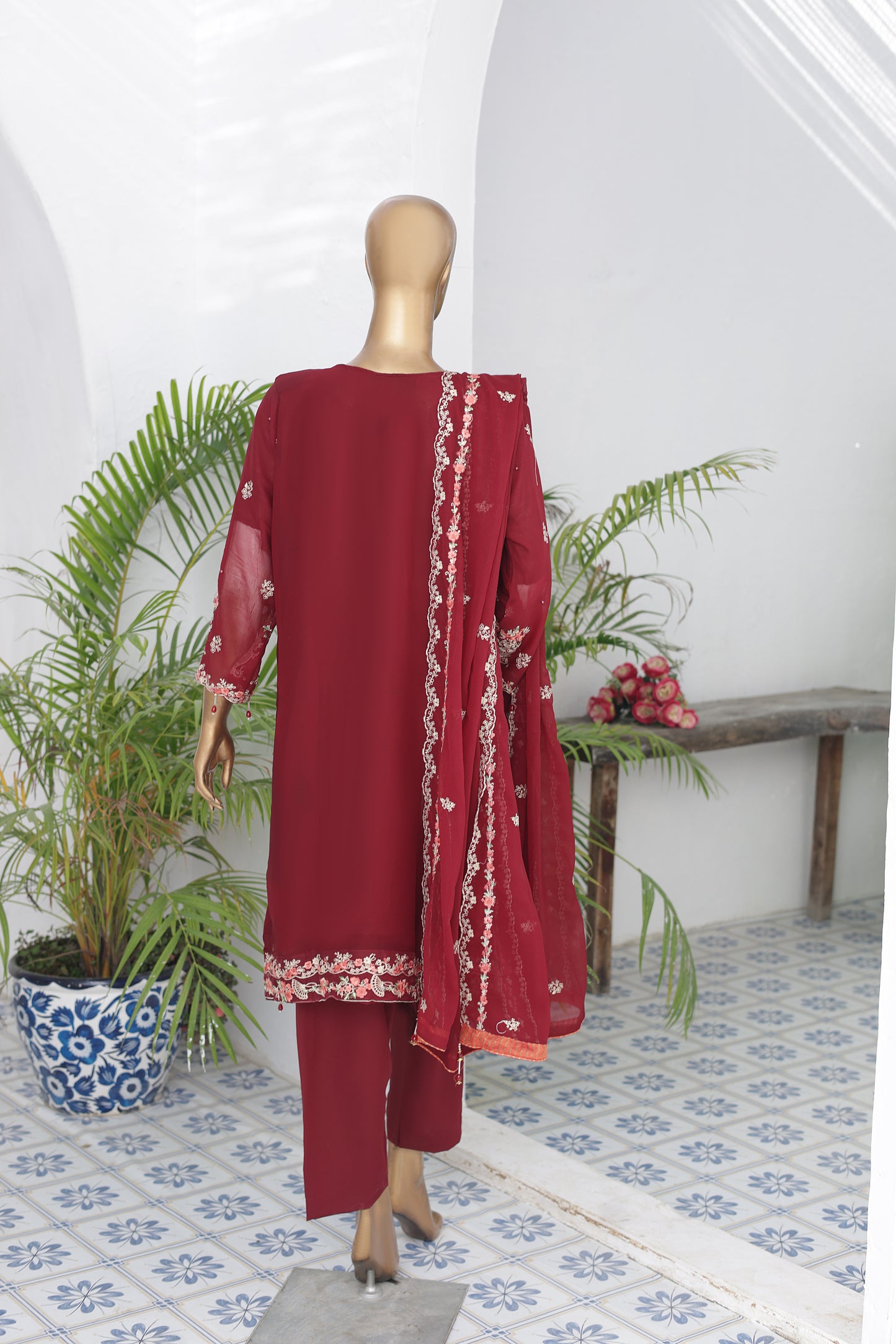 Husn-E-Suroshi Chiffon Collection 2025 | SR-06 (DILKASH)