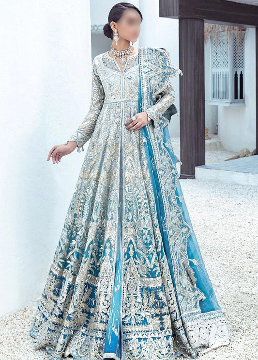 Freesia Net Maxi Bridalwear | SC-057