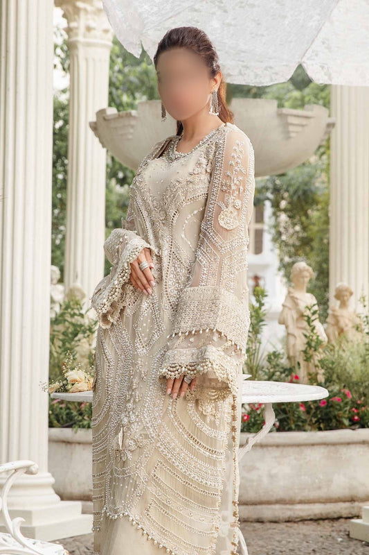 Maria B New Luxury Chiffon Party Wear Dress | SC-199