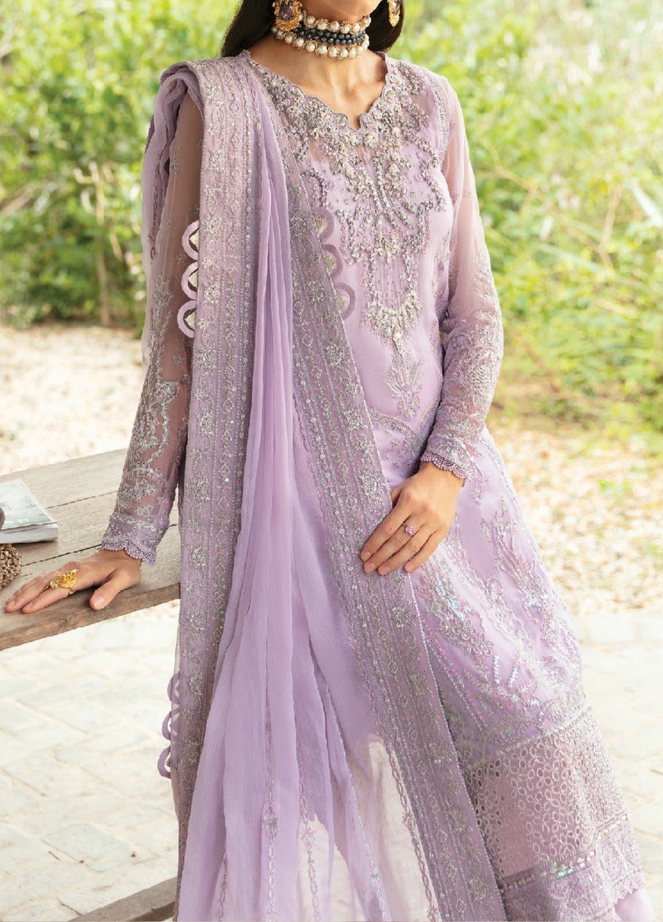 Gulaal Chiffon PartyWear Dress | SC-228