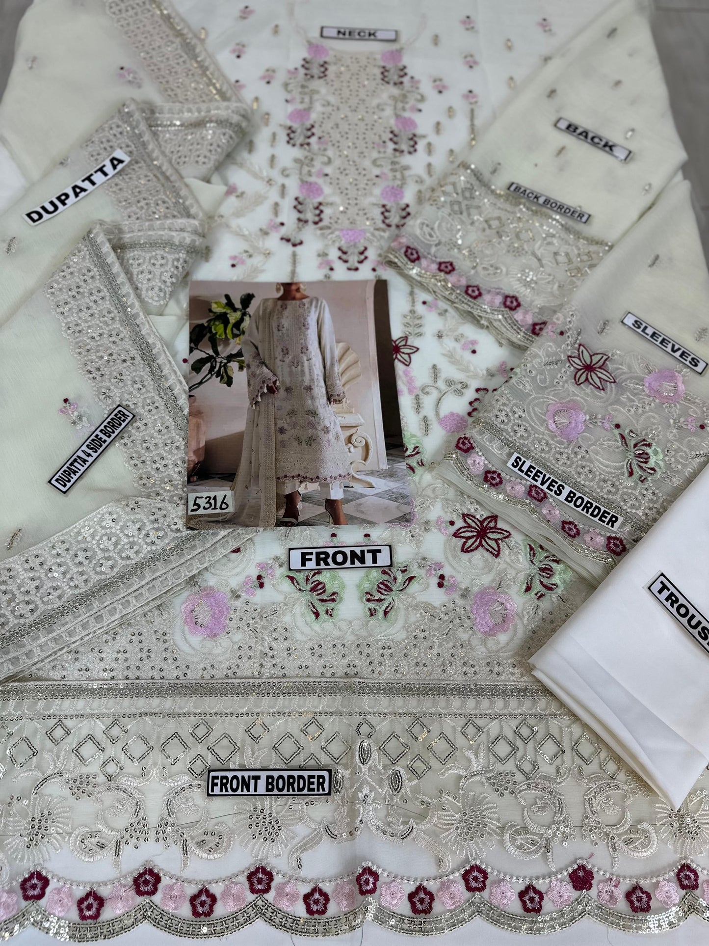 Eman Adeel Miraal Luxury Chiffon SC-5316