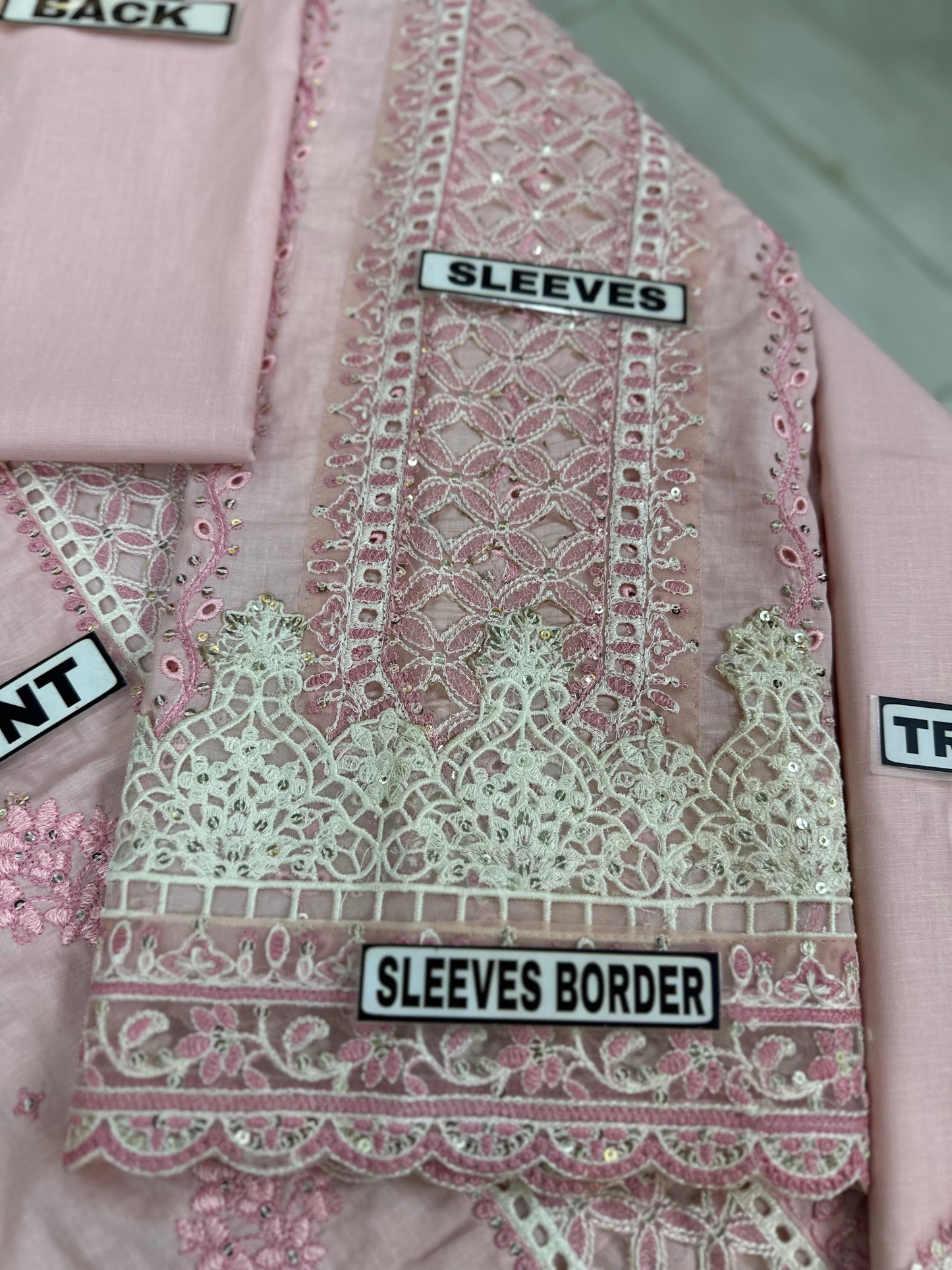 Maria B Luxury Lawn Chicken Kari Partywear Dress |SC-5293