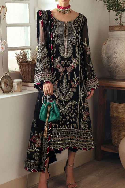 Gulaal Chiffon PartyWear Dress | SC-230