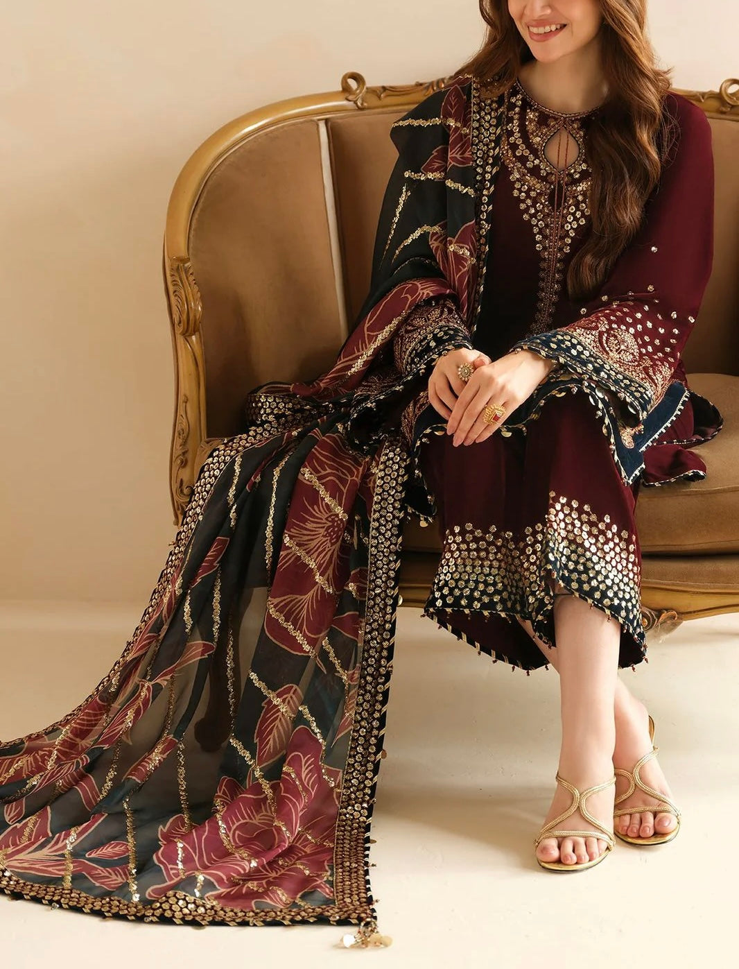 Jazmin Luxury Velvet Dress | winter 5335