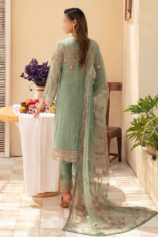Ramsha Chiffon PartyWear Dress | SC-176