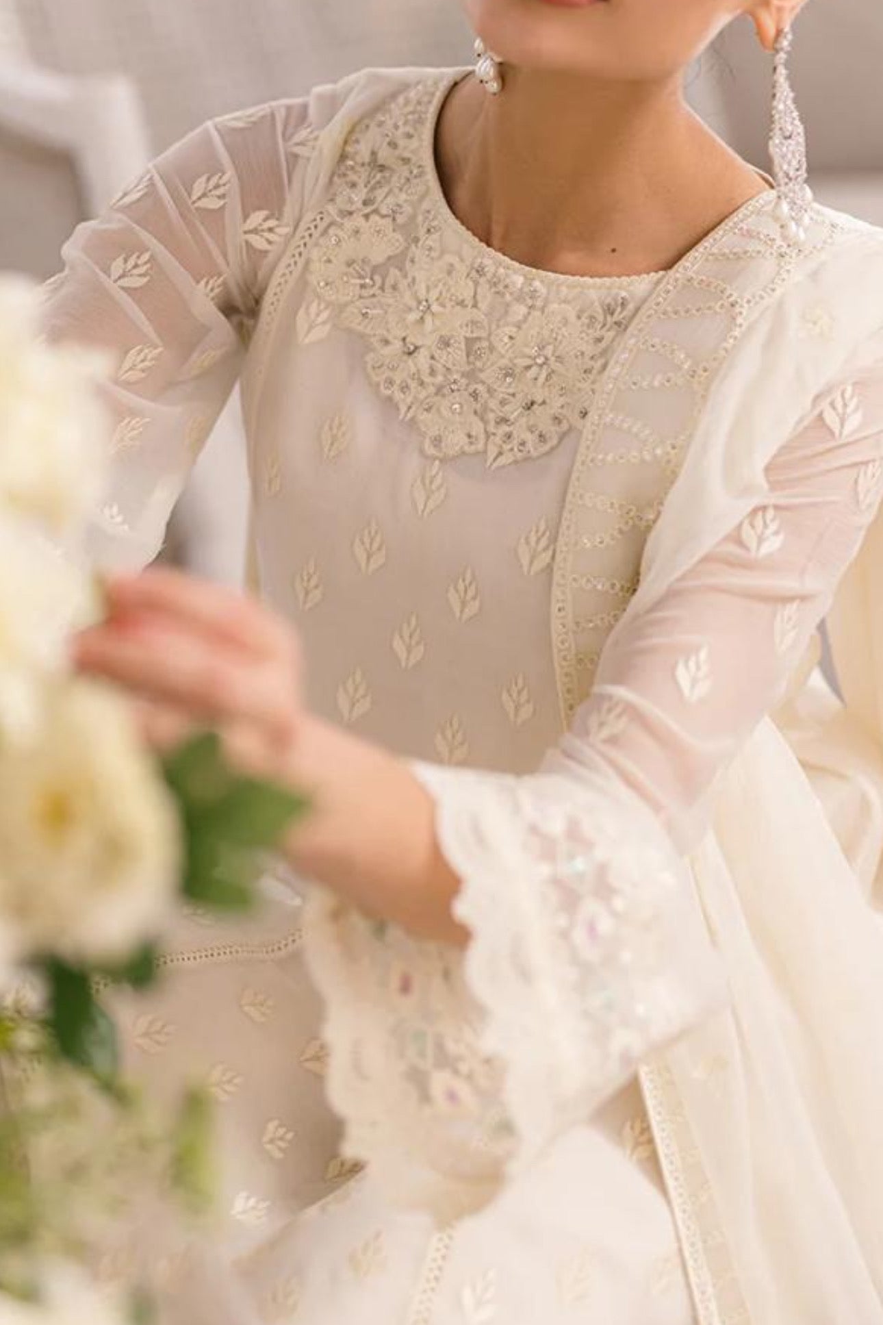 Azure Chiffon Formal Wear Dress | SC-223