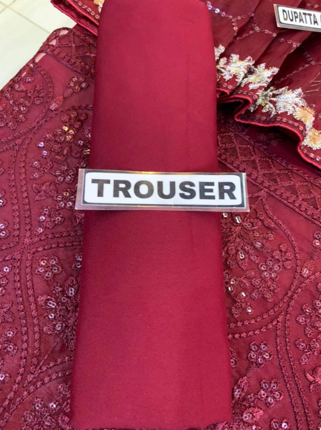 Azure Luxury Chiffon Partywear Dress | SC-024