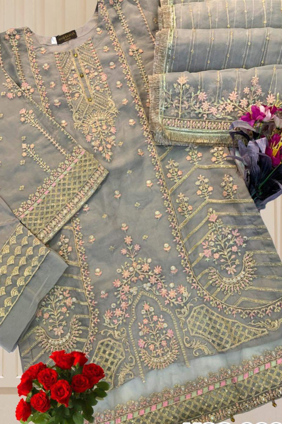 Agha Noor Organza | SC 026