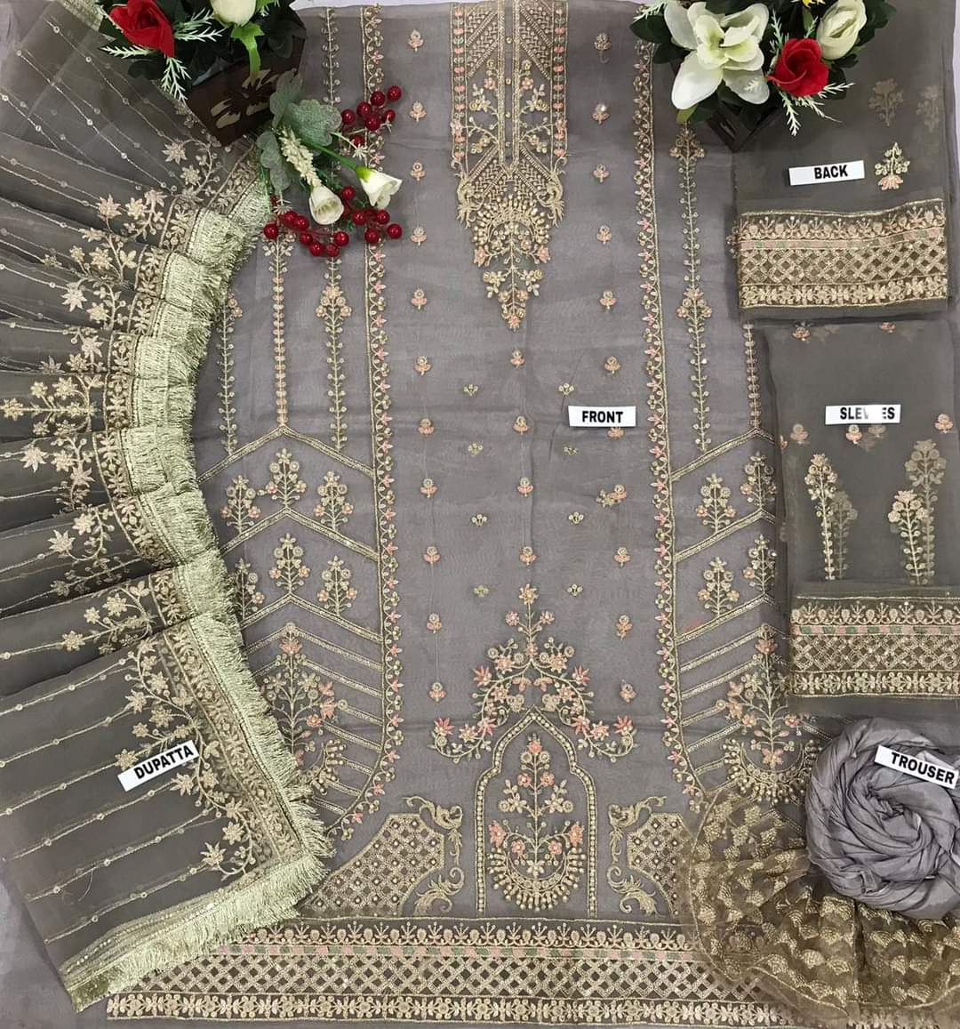 Agha Noor Organza | SC 026