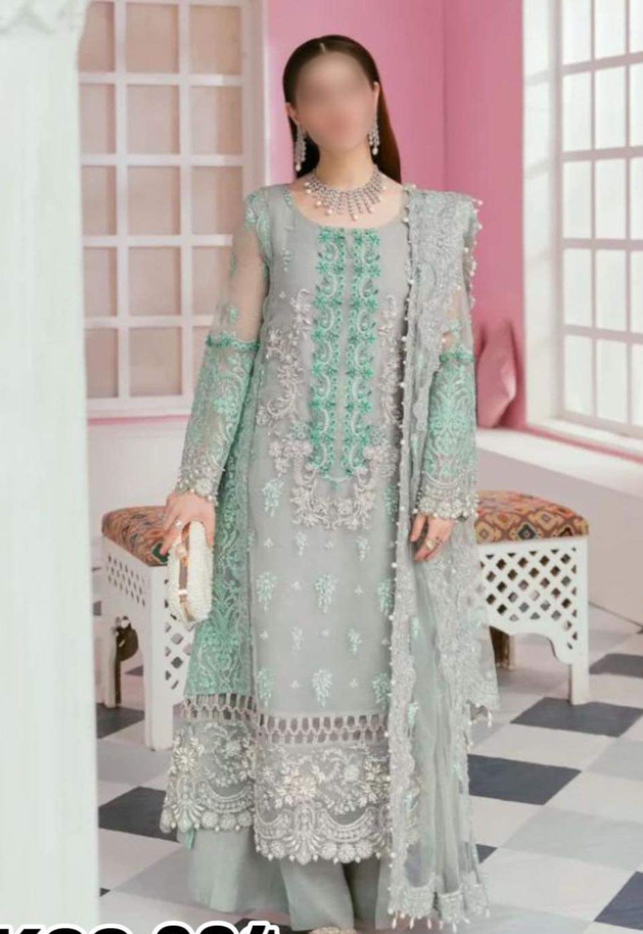 Elaaf Bridal/Organza | SC-034