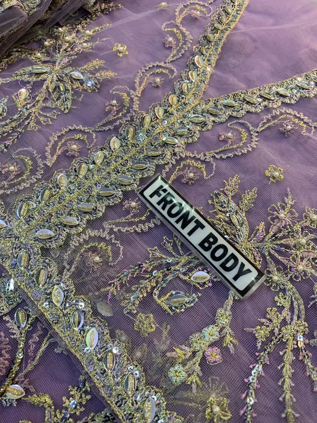 Mushq Bridal Wear Net Dress | SC-019