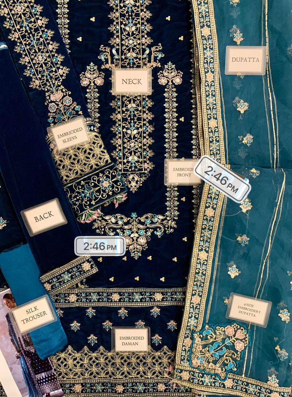 Eman Adeel Velvet Collection