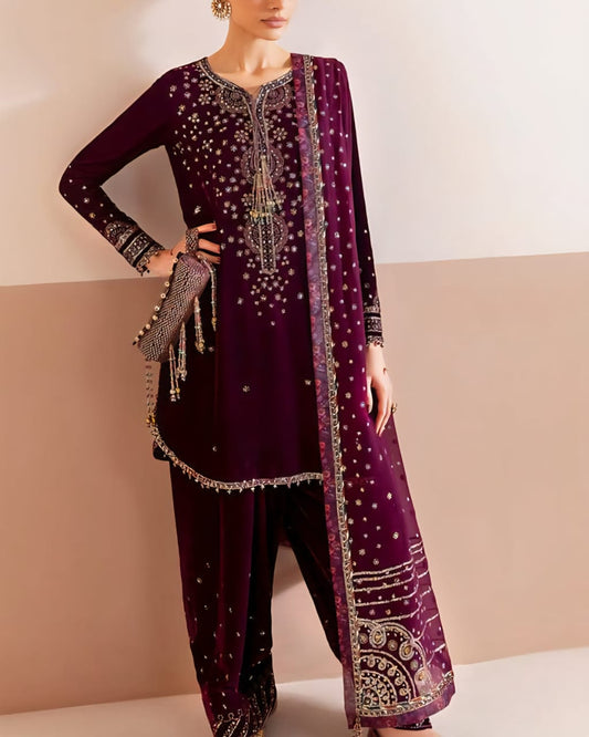 Jazmine chandni velvet Collection