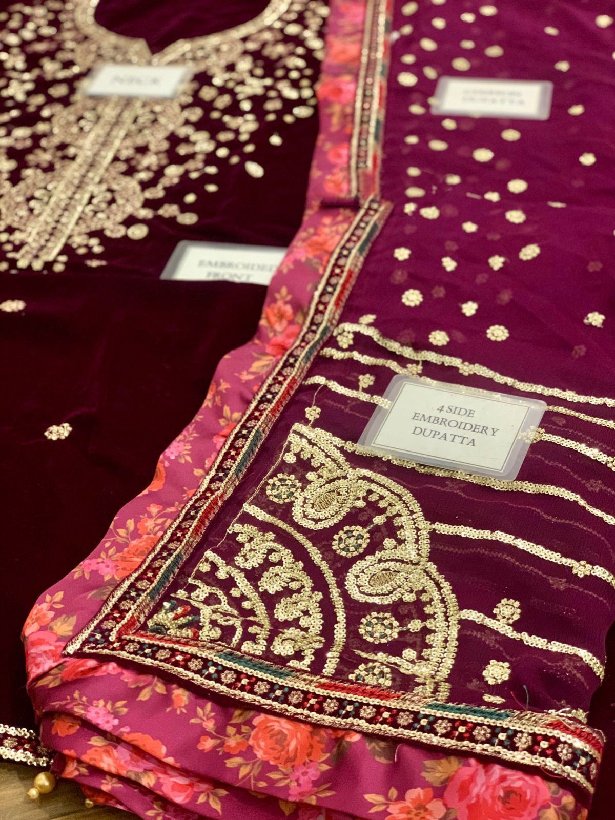 Jazmine chandni velvet Collection