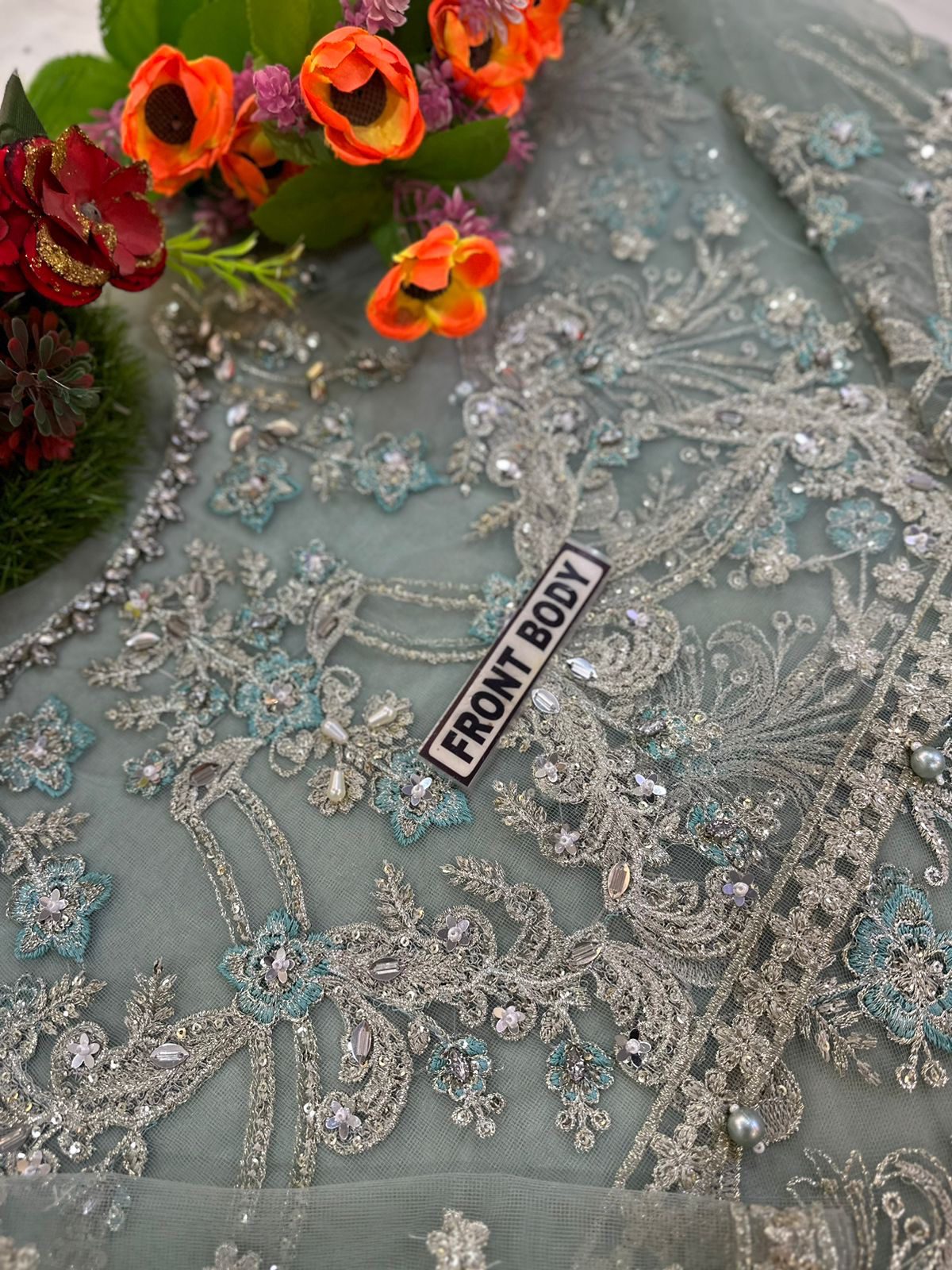 MariaB Couture Luxury Net Saree | SC-142