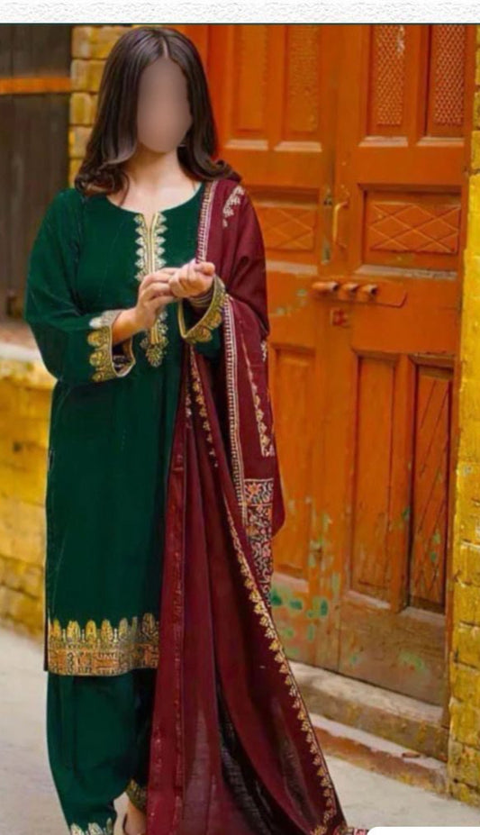 Clothing Lawn Luxury Party Wear Dress | SC-202