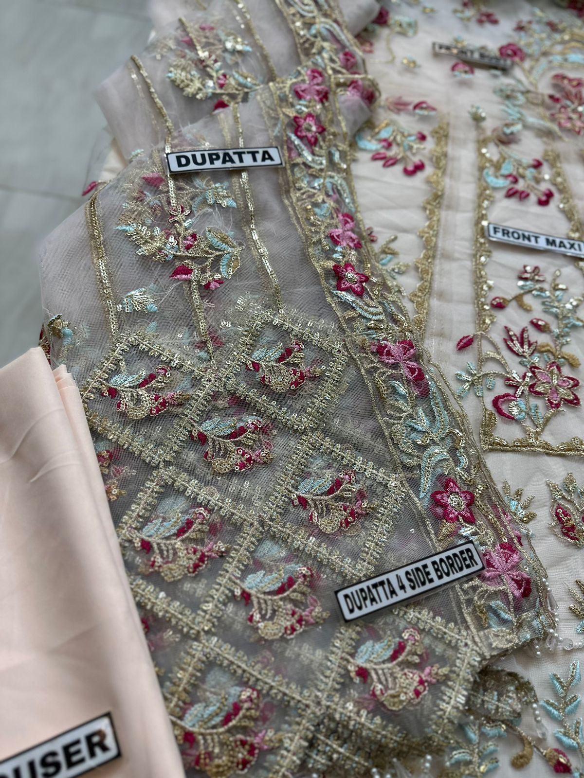 Indain Net Party Wear Maxi By Khansa Arts | SC-175