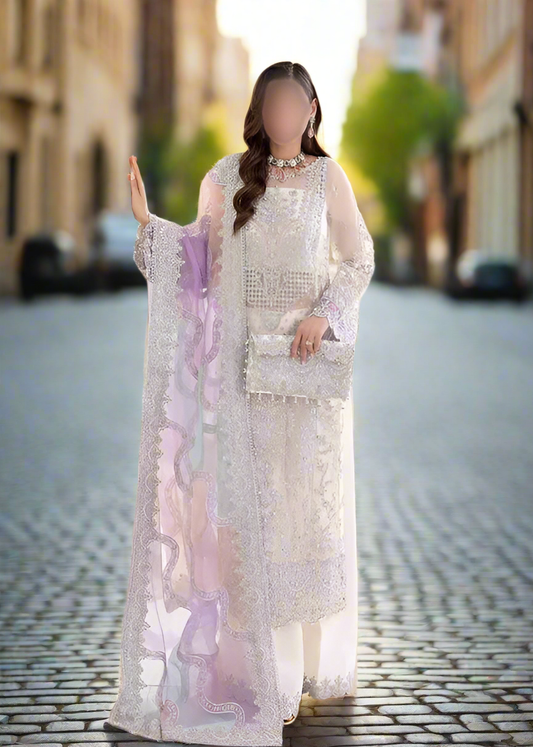 Kanwal Malik Luxury Chiffon party Wear Dress | SC-187