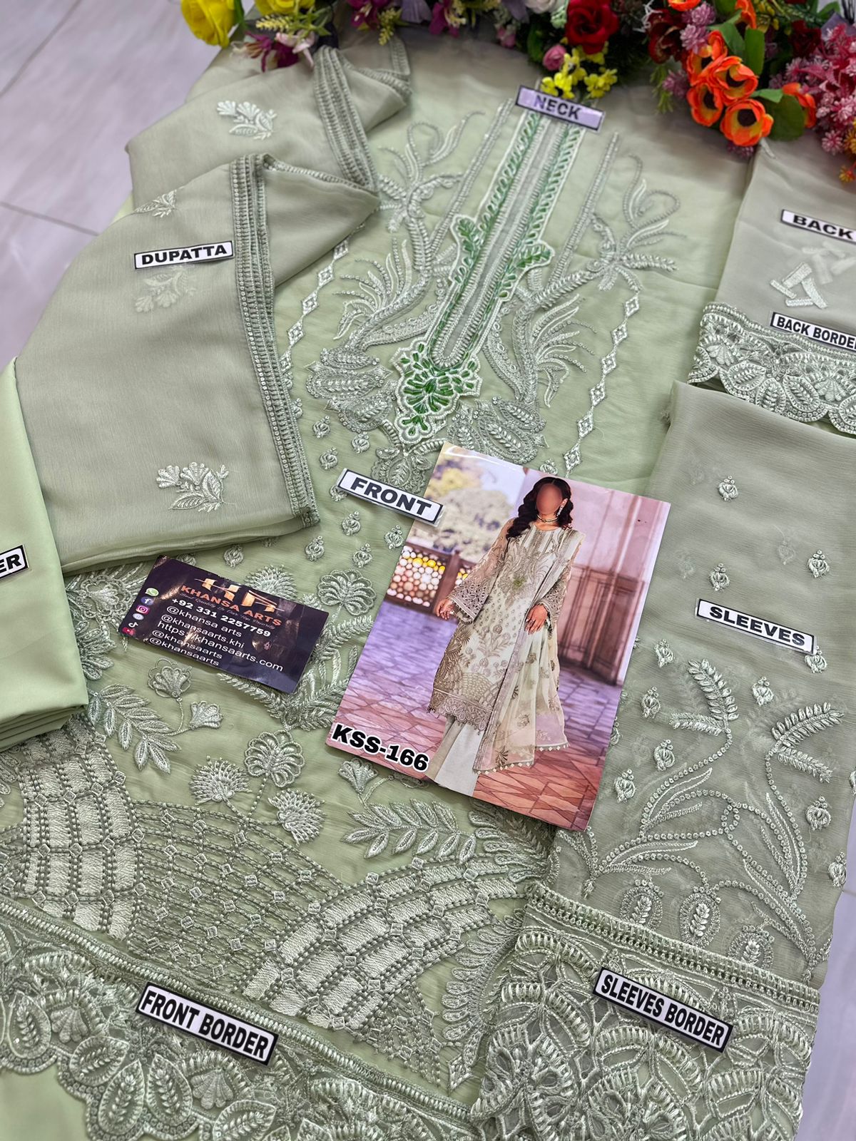 Flossie Chiffon PartyWear Dress | SC-166